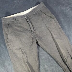 Levis Strauss & Co. Mens 32x31 Gray Herringbone Jogger‎ Pants Casual